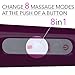 Extremly Powerful Wand Massager by Goodies 4 Love, Unisex, Free eBook and Soft Molded Attachment for Stress Relief, Wireless and Therapeutic, Rechargeable and Cordless
