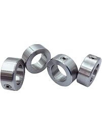 Lot De 4 Colliers De Serrage Pour Arbre - Alésage 1 Pouce, Diamètre 1-5/8 Pouce