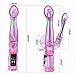 UINO Six Different Frequency G-S-pot Vibrating Massage Wand -- Double-vibe Massager - Stimulate Female C-litoris and V-agina -- Intense Multi Speed Vibrator for Female Or-gasms Massage Sticks
