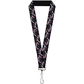 Buckle-Down Lanyard-1.0"-3-d Glasses Black
