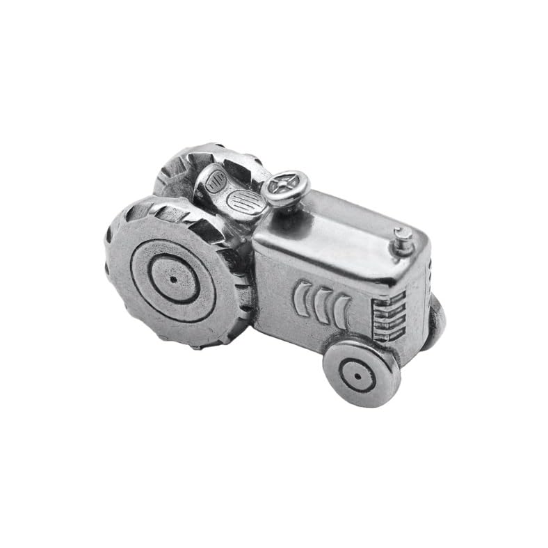 DANFORTH – Tractor Tooth Fairy Box – Handcrafted Pewter Toothfairy Box For Boys and Girls – Made In USA