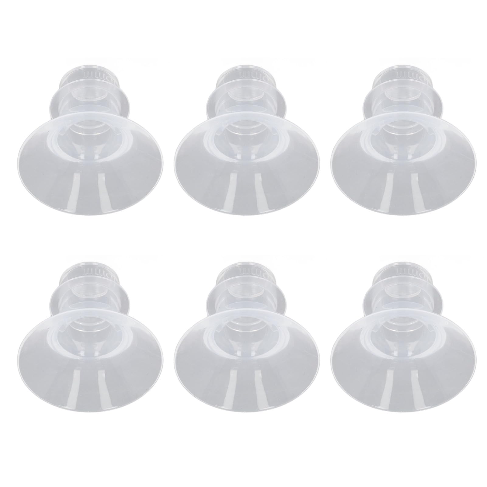 Keenso 6pcs Flange Inserts,13/15/17/19/21mm Breastpump Flange Inserts (15MM)