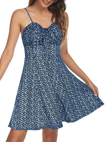 Madewell Women's Smocked Tie Strap Midi Dress, Blue Ditsy, 10 at Amazon  Women's Clothing store