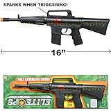 CAR-15 CARBINE M-16 TOY ASSAULT RIFLE KID BOY MACHINE GUN SOUND MILITARY ARMY