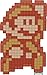 PDP Pixel Pals - Fire Mario Collectible Art Renditions - Not Machine Specific
