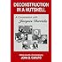 Deconstruction in a Nutshell: A Conversation with Jacques Derrida (Perspectives in Continental Philosophy)