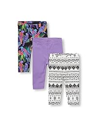 The Children's Place Legging para niñas, paquete de 3