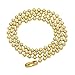 3mm 14k Gold Plated Ball Chain