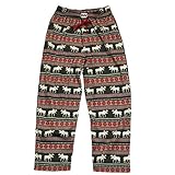 Lazy One Moose Fair Isle Unisex PJ Pant
