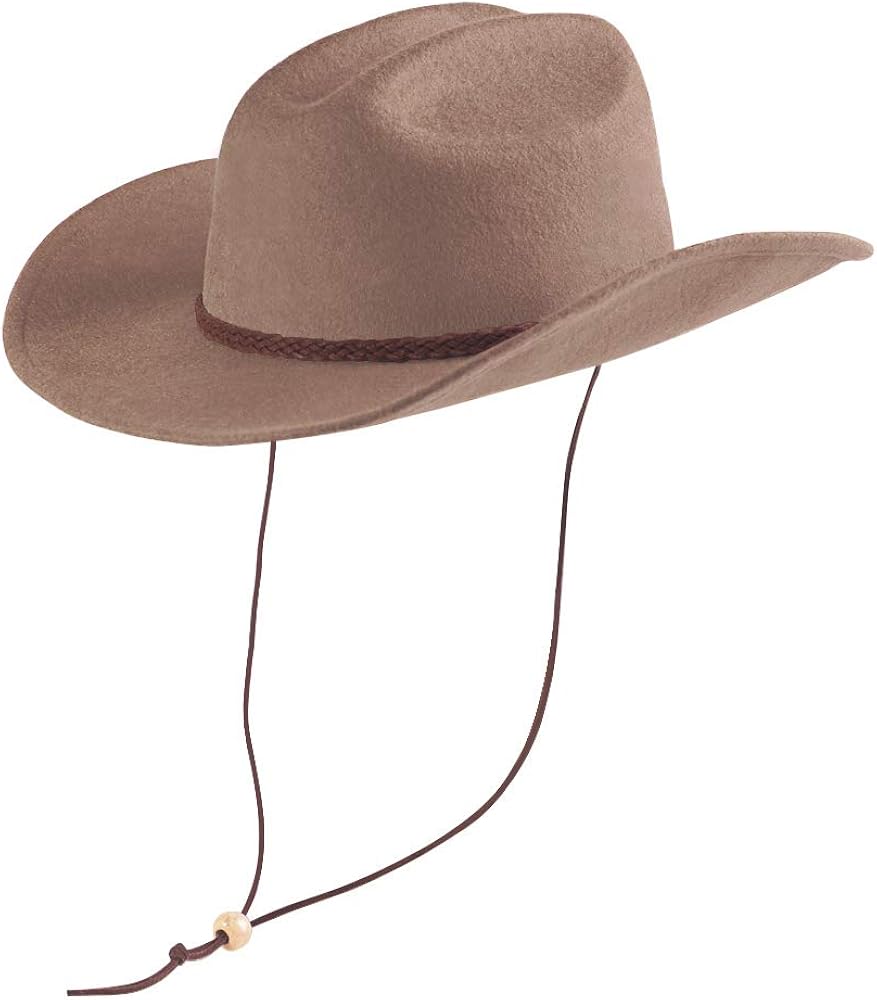 Samplife Western Cowboy Hat Men Mexican Style Cowgirl Wool Fedora