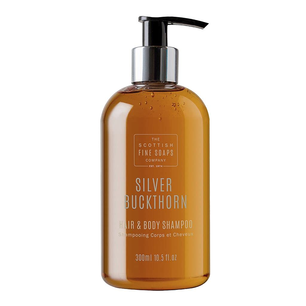 Scottish Fine Soaps Silver Buckthorn Hair & Body Shampoo 300 ml, A01330