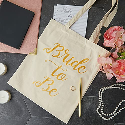 Bridal Shower Party Favor Tote Bags for Bridesmaid Proposal Gifts (5