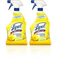 Limpiador multiusos Lysol, Lemon Breeze, 32 oz (paquete de 2)
