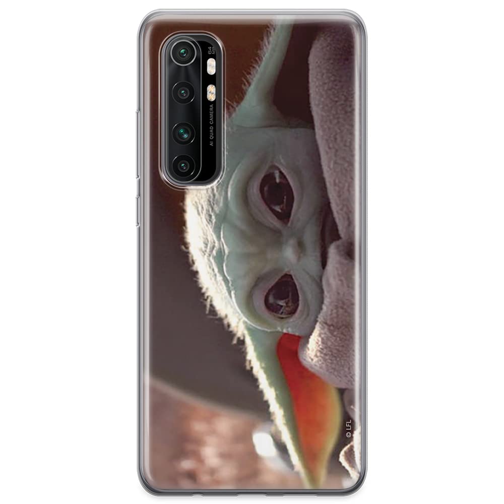 ERT GROUP mobile phone case for Xiaomi MI NOTE 10 Lite original and officially Licensed Star Wars pattern Baby Yoda 021 optimally adapted to the shape of the mobile phone, case made of TPU