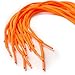 OrthoStep Round Athletic Neon Orange 45 inch Shoelaces 2 Pair Pack