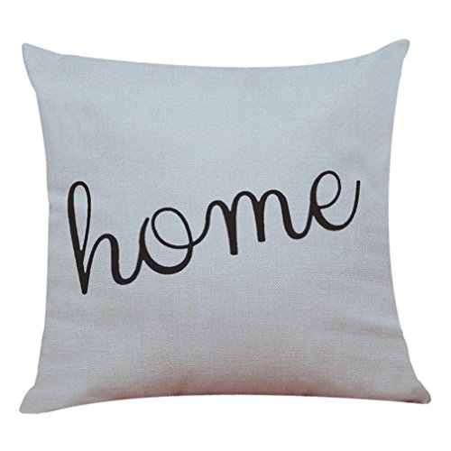 FimKaul 18''x18'' Gift Cushion Case Simple Geometric Soft Sofa Bed Throw Square Pillow Covers (H)