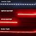 Wiipro 60'' Truck Tail Brake Lights Strip Red/White Reverse Turn Signals Bulb for Trailer Pickup SUV Ford GMC Toyota 4x4 Dodge Ram Chevy chevrolet Silverado