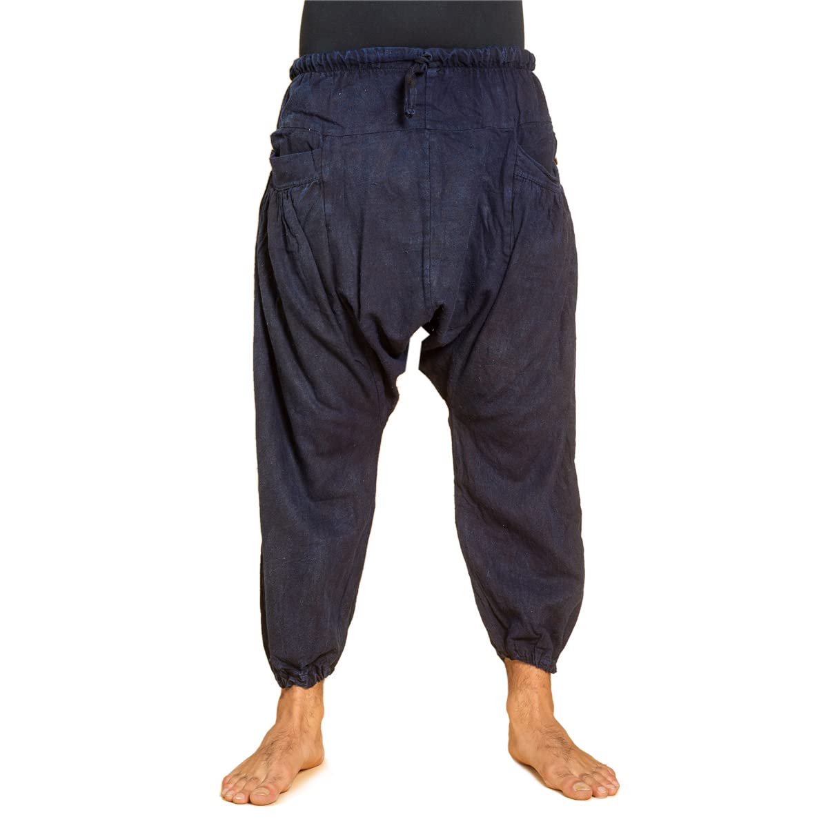 PANASIAM Chill Pants, Stonewashed Dark Blue, M