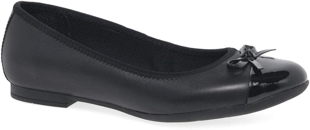 scala bloom youth black leather