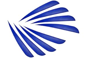 arrccholiy 50 Pack Archery Arrow Feathers Turkey Feathers Fletchings Right Wing for DIY Hunting Arrows