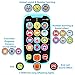 VATOS Baby Toys, Baby Play Phone Toys with Lights, Music| Early Educational Learning Toys for Baby 8M -12M -24M + My First Smartphone| Click& Count, Call & Chat for Role-Play Fun Toy for One Year Old