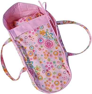 Baby Whitney 18 Pink Floral Fabric Doll Carrier Toy Bed Doll Not Included Buy Online At Best Price In Uae Amazon Ae