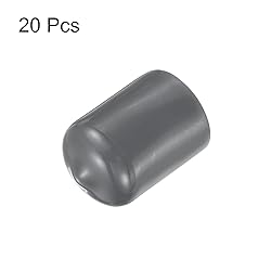uxcell 20pcs Rubber End Caps 14.5mm ID Vinyl Round