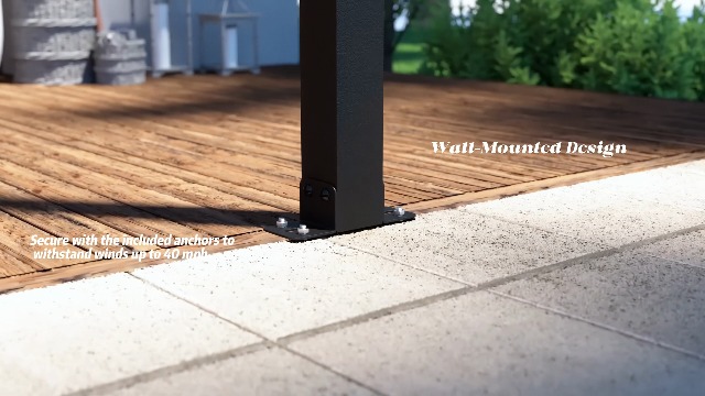Breezestival 10x20 Wall-Mounted Hardtop Gazebo Review: Lean-To Patio Shelter image 24