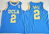 2017 UCLA Bruins Lonzo Ball 2 College Basketball Mens Jersey Blue