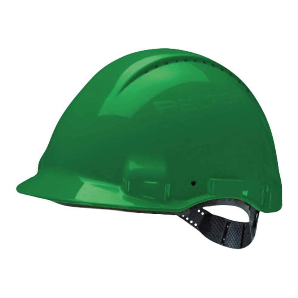3M Hard Hat, Uvicator, Pinlock, Ventilated, Green, G3000CUV-GP