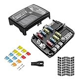 Recoil AFG62 Fuse Box 6-Way ATC ATO Fuse Block with