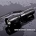Tactical A100 Zoomable Handheld Flashlights, VIWO Rechargeable 900 Lumen High Powered Portable Outdoor Water Resistant with 5 Modes,Black(18650 Battery and Charger Included)