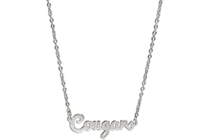 FAN FRENZY GIFTS Athletic Script Necklace By Fan Freanzy