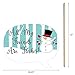 Big Dot of Happiness Let It Snow - Snowman Christmas - Holiday Photo Booth Props Kit - 20 Count