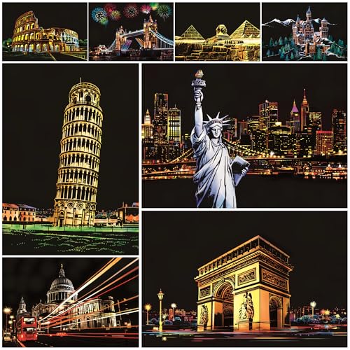 A5-classic Architecture Series-8pcs