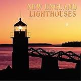 New England Lighthouses Fine Art/Maps 2001 Calendar by