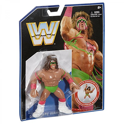 WWE Retro Collection Ultimate Warrior Action Figure 4.5 Inches