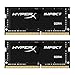 HyperX HX424S14IB2K2/16 Impact Black 16GB Kit of 2 (2x8GB) 2400MHz DDR4 Non-ECC CL14 260-pin Unbuffered SODIMM Internal Memory Black