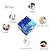 LIHJO 1 New Fashion Interstellar Infinity Fidget Cube Anti Stress Adults Kids Gift Edc for Adhd Funny Finger Toys 2.5(OU) Blue