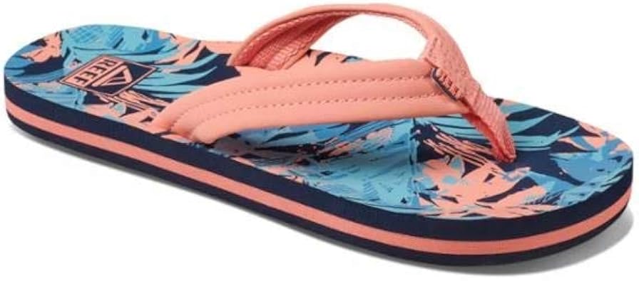girls reef flip flops