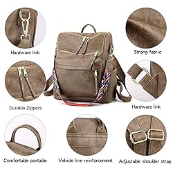 ZOCILOR Women's Fashion Backpack Purse Multipurpose