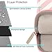 MOSISO Laptop Shoulder Bag Compatible with 13-13.3 inch MacBook Pro, MacBook Air, Notebook Computer, Chevron Carrying Handbag Briefcase Sleeve, Pink