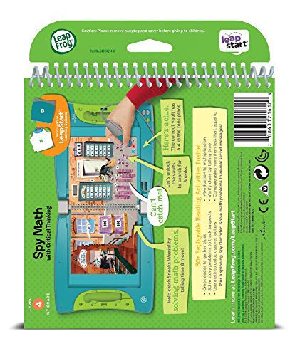 LeapFrog LeapStart 1st Grade Activity Book: Spy Math and Critical Thinking
