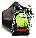 ZippyRooz Toddler & Little Kids Bike Gloves for Balance and Pedal Bicycles for Ages 1-8 Years Old. 8 Designs for Boys & Girls (Monsters, Little Kids Large (5-6))