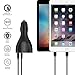 Car Charger Jelly Comb 54W Quick Charge 3.0 4 Port Rapid USB Car Charger Adapter for Galaxy S8 / Plus, S7, S6, LG V10, Google Nexus 6, iPhone X / 8 / 7 / 6s / Plus / iPad / Pro / Mini and more.