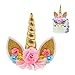 Unicorn Cake Topper and Unicorn Cupcake Toppers