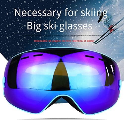 Hevin WildHorn Outfitters Roca Ski Goggles & Snowboard Goggles- Premium Snow Goggles Men, Women Kids. Features Quick Change Magnetic Lens System Integrated Clip Lock