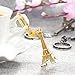 Mydio 15 Pack Eiffel Tower Keychain Key Ring,French Souvenir Paris Keychain