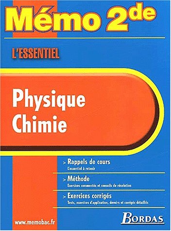 Physique, chimie