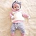 Baby Boys Girls Clothes Long Sleeve Hoodie Tops Sweatsuit Long Pants Outfit Set (Pink#1, 18-24 Months)